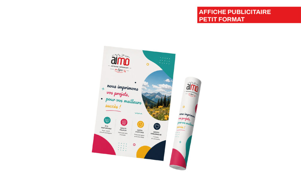 Impression de affiches & posters publicitaires en Suisse, visuel 2
