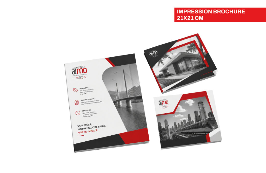 Brochures Agrafées de Vente