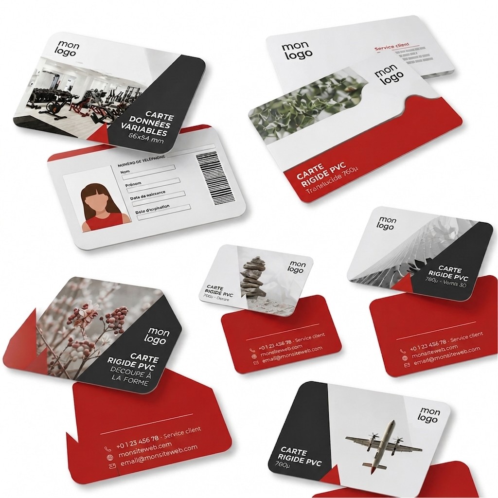 Cartes PVC Rigides & Badges d'Accès