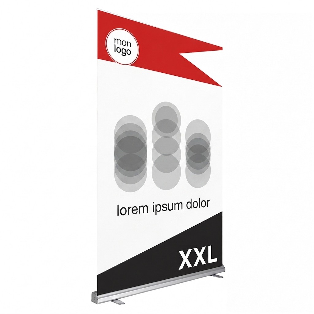 Roll up XXL & kakémono grand format, imprimé par Aimosa en Suisse