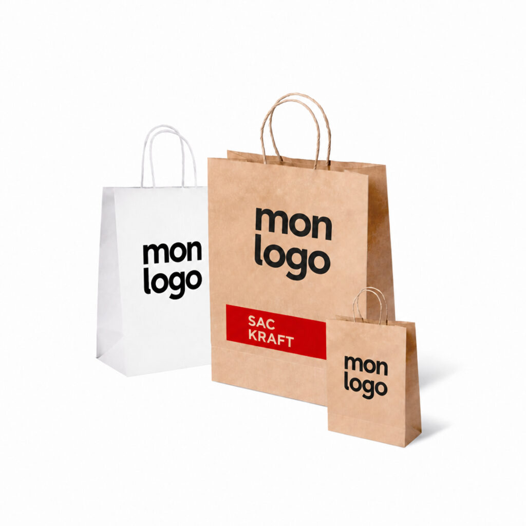 Impression de sacs en papier kraft personnalisés en Suisse
