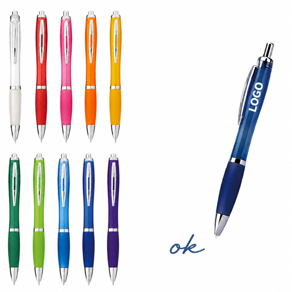 Stylo publicitaire personnalisé pas cher - Large choix de couleur, imprimé par Aimosa en Suisse