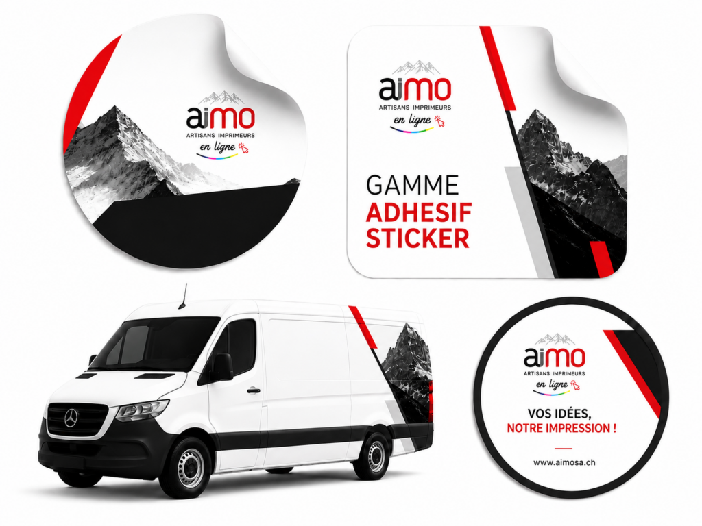 Stickers Autocollants Découpés à la Forme