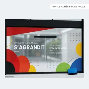 Impression de adhésifs vitrines, véhicules & marquage de sol en Suisse